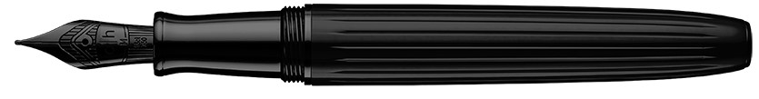 Otto Hutt D07 Design 07 PVD Black Fountain Pen ~~~